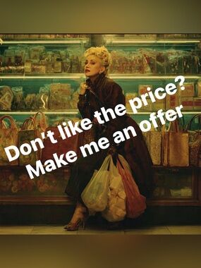 Don’t like the price? Make me an offer.